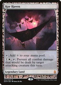 Kor Haven - Zendikar Expeditions (EXP) #41 - Mythic Rare Magic: The Gathering Trading Card