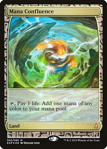 Mana Confluence - Zendikar Expeditions (EXP) #42 - Mythic Rare Magic: The Gathering Trading Card