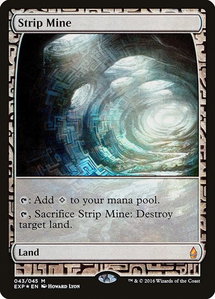 Strip Mine - Zendikar Expeditions (EXP) #43 - Mythic Rare Magic: The Gathering Trading Card
