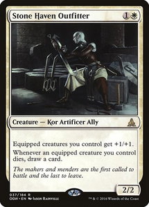 Stone Haven Outfitter - Oath of the Gatewatch (OGW) #37 - Rare Magic: The Gathering Trading Card