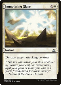 Immolating Glare - Oath of the Gatewatch (OGW) #20 - Uncommon Magic: The Gathering Trading Card