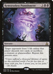 Remorseless Punishment - Oath of the Gatewatch (OGW) #89 - Rare Magic: The Gathering Trading Card