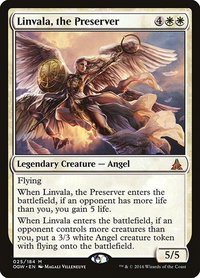 Linvala, the Preserver - Oath of the Gatewatch (OGW) #25 - Mythic Magic: The Gathering Trading Card