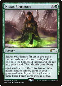 Nissa's Pilgrimage - FNM Promos (FNM) #1 - Promo Magic: The Gathering Trading Card