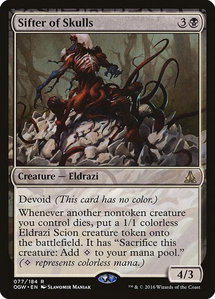 Sifter of Skulls - Oath of the Gatewatch (OGW) #77 - Rare Magic: The Gathering Trading Card