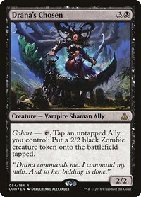 Drana's Chosen - Oath of the Gatewatch (OGW) #84 - Rare Magic: The Gathering Trading Card