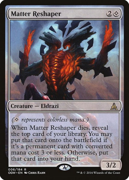 Matter Reshaper - Oath of the Gatewatch Magic: The Gathering trading card