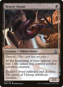 Reaver Drone - Oath of the Gatewatch (OGW) #76 - Uncommon Magic: The Gathering Trading Card