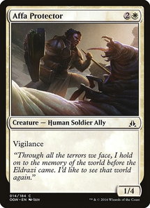Affa Protector - Oath of the Gatewatch (OGW) #14 - Common Magic: The Gathering Trading Card