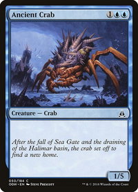Ancient Crab - Oath of the Gatewatch (OGW) #50 - Common Magic: The Gathering Trading Card