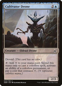 Cultivator Drone - Oath of the Gatewatch (OGW) #42 - Common Magic: The Gathering Trading Card