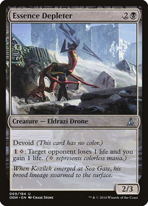 Essence Depleter - Oath of the Gatewatch (OGW) #69 - Uncommon Magic: The Gathering Trading Card