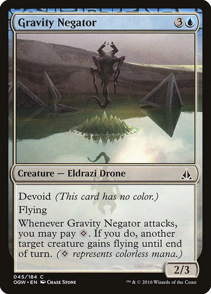 Gravity Negator - Oath of the Gatewatch Magic: The Gathering trading card