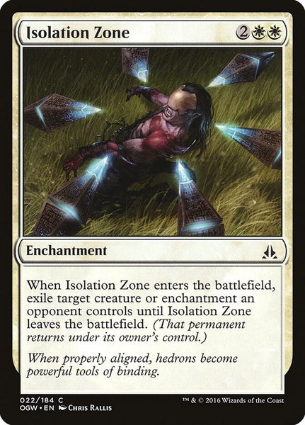 Isolation Zone - Oath of the Gatewatch Magic: The Gathering trading card