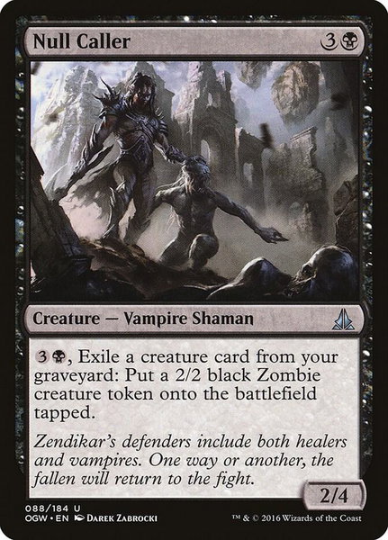 Null Caller - Oath of the Gatewatch Magic: The Gathering trading card