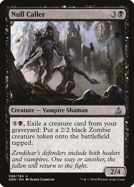 Null Caller - Oath of the Gatewatch Magic: The Gathering trading card