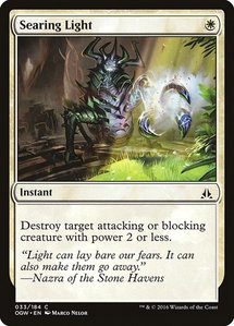 Searing Light - Oath of the Gatewatch (OGW) #33 - Common Magic: The Gathering Trading Card