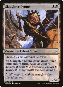 Slaughter Drone - Oath of the Gatewatch (OGW) #79 - Common Magic: The Gathering Trading Card