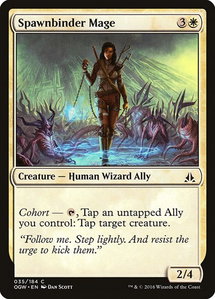 Spawnbinder Mage - Oath of the Gatewatch (OGW) #35 - Common Magic: The Gathering Trading Card