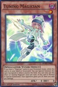 Tuning Magician - Breakers of Shadow (BOSH) #BOSH-EN001 - Super Rare YuGiOh Trading Card