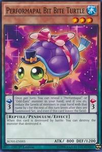 Performapal Bit Bite Turtle - Breakers of Shadow YuGiOh trading card