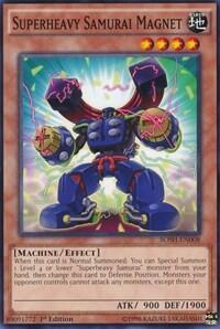 Superheavy Samurai Magnet - Breakers of Shadow (BOSH) #BOSH-EN008 - Common / Short Print YuGiOh Trading Card