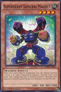 Superheavy Samurai Magnet - Breakers of Shadow YuGiOh trading card