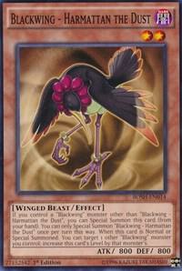 Blackwing - Harmattan the Dust - Breakers of Shadow YuGiOh trading card