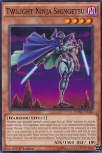 Twilight Ninja Shingetsu - Breakers of Shadow YuGiOh trading card