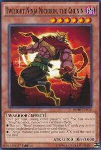 Twilight Ninja Nichirin, the Chunin - Breakers of Shadow YuGiOh trading card
