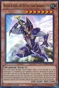 Buster Blader, the Destruction Swordmaster - Breakers of Shadow (BOSH) #BOSH-EN018 - Ultra Rare YuGiOh Trading Card