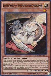 Buster Whelp of the Destruction Swordsman - Breakers of Shadow YuGiOh trading card