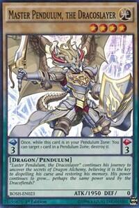 Master Pendulum, the Dracoslayer - Breakers of Shadow (BOSH) #BOSH-EN023 - Super Rare YuGiOh Trading Card