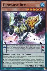 Dinomist Rex - Breakers of Shadow YuGiOh trading card