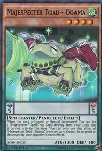 Majespecter Toad - Ogama - Breakers of Shadow (BOSH) #BOSH-EN030 - Super Rare YuGiOh Trading Card