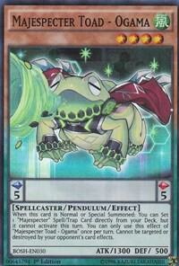 Majespecter Toad - Ogama - Breakers of Shadow YuGiOh trading card