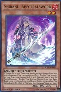 Shiranui Spectralsword - Breakers of Shadow (BOSH) #BOSH-EN031 - Ultra Rare YuGiOh Trading Card