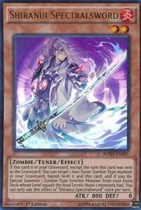 Shiranui Spectralsword - Breakers of Shadow YuGiOh trading card