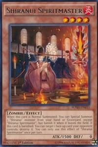 Shiranui Spiritmaster - Breakers of Shadow YuGiOh trading card