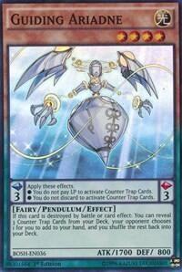Guiding Ariadne - Breakers of Shadow (BOSH) #BOSH-EN036 - Super Rare YuGiOh Trading Card