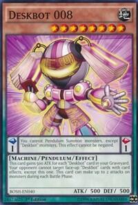 Deskbot 008 - Breakers of Shadow (BOSH) #BOSH-EN040 - Common / Short Print YuGiOh Trading Card