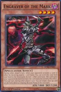 Engraver of the Mark - Breakers of Shadow YuGiOh trading card
