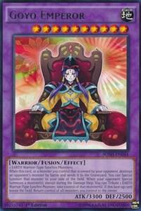 Goyo Emperor trading card from Breakers of Shadow Goyo Emperor - Breakers of Shadow YuGiOh trading card