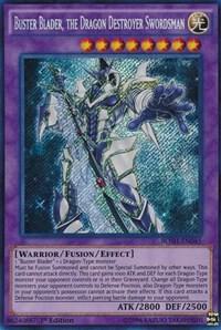 Buster Blader, the Dragon Destroyer Swordsman - Breakers of Shadow YuGiOh trading card