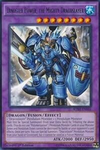 Dinoster Power, the Mighty Dracoslayer - Breakers of Shadow (BOSH) #BOSH-EN046 - Rare YuGiOh Trading Card