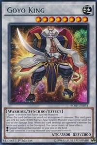 Goyo King - Breakers of Shadow (BOSH) #BOSH-EN051 - Rare YuGiOh Trading Card
