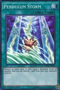 Pendulum Storm - Breakers of Shadow (BOSH) #BOSH-EN057 - Super Rare YuGiOh Trading Card
