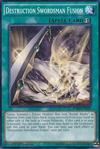 Destruction Swordsman Fusion - Breakers of Shadow (BOSH) #BOSH-EN059 - Common / Short Print YuGiOh Trading Card