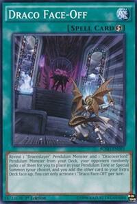 Draco Face-Off - Breakers of Shadow YuGiOh trading card