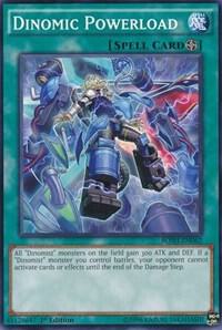 Dinomic Powerload - Breakers of Shadow YuGiOh trading card